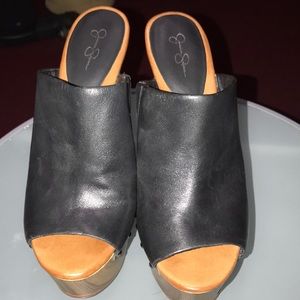 Jessica Simpson Declan Mega Platform Slideon Mules